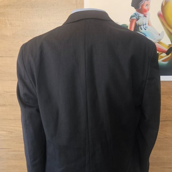 Joseph Abbound Mens Blazer Sport Coat 2 Button Causal Jacket Size 44R Wool Suit - Picture 5 of 13